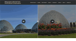 Desktop Screenshot of milwaukeedomes.org